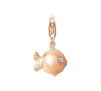 Esprit Colgantes Amuletos Plata Rosado Pez Globo Blowfish ESCH91492A000
