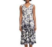 Esprit Collection Esprit Collection - Vestido midi estampado escote cruzado. Multicolor Talla 44