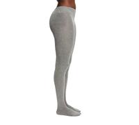 ESPRIT Cotton Feeling W Ti algodón lisas 1 pieza, Pantimedias Mujer, Gris Light Grey Melange 3390, 38-40