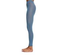 ESPRIT Cotton W Le algodón lisos 1 pieza, Leggings Mujer, Azul Lavender 6410, 36-38