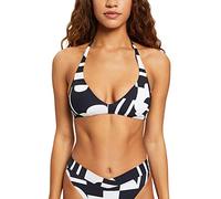 ESPRIT Cube Beach-Almohadilla con Cuello Bikini, Black 3, 38D para Mujer