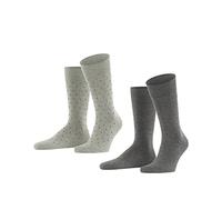 ESPRIT Fine Dot 2-Pack, Calcetines Hombre, Algodón, Multicolor (Sortiment 50), 39-42 (pack de 2)