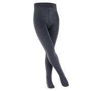 ESPRIT Foot Logo K Ti algodón gruesas lisas 1 pieza, Pantimedias Unisex niños, Azul Navy Blue Melange 6490, 134-146