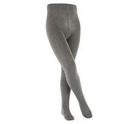 ESPRIT Foot Logo K Ti algodón gruesas lisas 1 pieza, Pantimedias Unisex niños, Gris Light Grey Melange 3390, 122-128