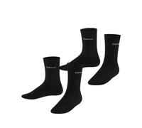 ESPRIT Foot Logo Multipack K So algodón lisos 2 pares, Calcetines Unisex niños, Negro Black 3000, 31-34