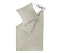 Esprit Home Ropa de cama premium de algodón de 135 x 200 cm, 2 piezas, incluye 1 funda de edredón de 135 x 200 cm, incluye 1 funda de almohada de 80 x 80 cm, certificado Öko-Tex