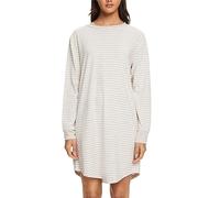 ESPRIT Modern Stripes Co Nwsus NS S_LS Camisón, Arena, L para Mujer
