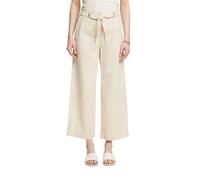 ESPRIT Pantalones de Mujer, Beige, 36W x 26L