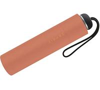 Esprit - Paraguas pequeño plegable manual para mujer mini aluminio ligero tamaño 23 cm, Apricot Brandy, 95 cm, Moderno