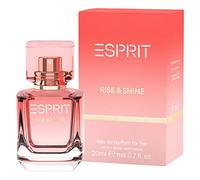 ESPRIT Perfume para mujer Rise & Shine EdP for her 20 ml I con mandarina, fresa, peonía y almizcle, Eau de Parfum tropical para todas las edades I Perfume Mujer I Fruity & Citric perfume for women