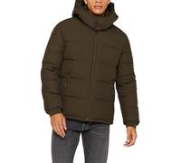 Esprit Plumífero acolchado de hombre marrón con capucha. Marrón 48/M