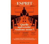 Esprit - Quelle Université Voulons-nous ? (ebook)