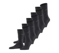 ESPRIT Solid M So algodón lisos pack múltiple, Calcetines Hombre, Gris Anthracite Melange 3080-O, 40-46