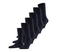 ESPRIT Solid M SO algodón unicolor pack múltiple, Calcetines Hombre, Azul (Marine 6120) - 5 pares, 40-46
