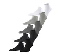 ESPRIT Solid-Mix Multipack M Sn algodón lisos 5 pares, Calcetines cortos Hombre, Multicolor Black Grey White Mix 0010, 40-46