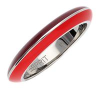 Esprit Steel - Anillo, color rojo y burdeos talla 10 (16)