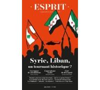 Esprit - Syrie Liban Un Tournant Historique ? (ebook)