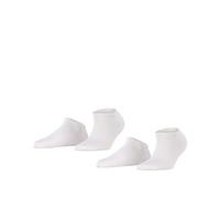 ESPRIT Uni Multipack W Sn algodón lisos 2 pares, Calcetines cortos Mujer, Blanco White 2000, 39-42