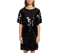 ESPRIT Vestido de Mujer, Negro, 44