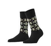 ESPRIT Winter Star W So algodón lana estampados 1 par, Calcetines Mujer, Negro Black 3000, 39-42