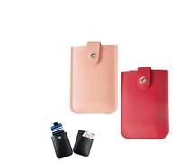 ESPRY Pull-out Card Organizer,Small Slim Credit Card Holder Wallet for Women Multi Slot Card Holder,Stackable Pull-out Card Holder,Snap Pouch For Purse Pull out Card Holder,Ultra Slim (2pcs-E)