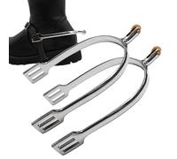 Espuelas para botas de ,Espuelas para botas para hombres, Accesorio giratorio para montar a caballo, Espuelas de caballo Espuelas de para hombres Espuelas Botas de Mujer Doma para entretenimiento