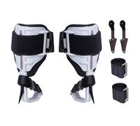 VEVOR - Picos para trepar árboles, 1 par de espuelas de aluminio para trepar, capacidad de carga de 350 libras, equipo para trepar árboles con correas y protectores de picos, equipo de arboricultura p