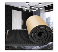 Espuma Acústica Espuma Aislante Insonorizada, Paneles De Espuma Acústica Autoadhesivos De 5 M De Largo, Tapetes De Pared Acústicos For Automóviles For Paredes Y Puertas De Máquinas De Tuberías, Algodó