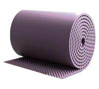 Espuma Acústica Espuma De Insonorización Con Aislamiento Ruido, Estera Acústica De Estudio De 7 Cm De Grosor, Paneles De Amortiguación De Sonido Autoadhesivos Resistentes Al Fuego De 10 M/Rollo For Es