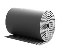 Espuma Acústica Espuma Insonorizante Con Aislamiento Acústico De 10m/rollo, Algodón Autoadhesivo Absorbente De Sonido De 5cm De Espesor, Tableros Acústicos For Estudio De Cine En Casa Ktv (Color : Gr