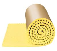 Espuma Acústica Espuma Insonorizante Con Aislamiento Acústico De 5 M/rollo, Almohadilla Acústica Ignífuga Tipo Huevo De 5 Cm De Espesor, Paneles De Espuma Acústica Autoadhesivos For Cine En Casa De Es