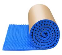 Espuma Acústica Espuma Insonorizante Con Aislamiento Acústico De 5 M/rollo, Almohadilla Acústica Ignífuga Tipo Huevo De 5 Cm De Espesor, Paneles De Espuma Acústica Autoadhesivos For Cine En Casa De Es