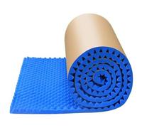 Espuma Acústica Espuma Insonorizante Con Aislamiento Acústico De 5 M/rollo, Almohadilla Acústica Ignífuga Tipo Huevo De 5 Cm De Espesor, Paneles De Espuma Acústica Autoadhesivos For Cine En Casa De Es