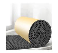 Espuma Acústica Espuma Insonorizante Con Aislamiento Acústico De 5 M/rollo, Panel De Espuma Acústica Ignífuga Autoadhesivo Tipo Huevo De 3 Cm De Espesor For Cine En Casa De Estudio (Color : Black, S