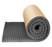 Espuma Acústica Espuma Insonorizante Con Aislamiento Acústico De 5m/rollo, Paneles De Espuma Acústica Autoadhesivos De 3cm De Espesor For El Hogar/estudio, Fácil De Cortar (Color : Gray, Size : 25m