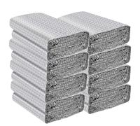 Espuma Aislante Reflectante, Aislamiento de Doble Burbuja de 6 mm para Ventanas en Invierno, Rollo Aislante de Burbujas de Papel de Aluminio para Mantener el Calor,8pcs,4.6mx150cm