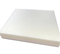 Espuma cuadrada de alta densidad, 3/5/7/10/12/15 cm de grosor para tapicería de sofá, silla, cojín de repuesto, espuma para manualidades, cama de perro, almohada de cojín (15 cm de grosor, 50 x 50 cm)