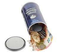 Espuma de afeitar azul Evergreen Labs con compartimento secreto: Escondite para dinero y llaves. El escondite perfecto para objetos de valor en casa o de viaje. Un escondite secreto fantástico.