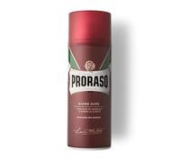 Espuma de afeitar Proraso para barba dura con aceite de sándalo y manteca de karité