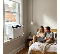 Espuma de aire acondicionado aislada, relleno de espacio envolvente completo, bloque de aire acondicionado portátil de 350 g con agarre cómodo para un ajuste fiable, accesorio para el hogar