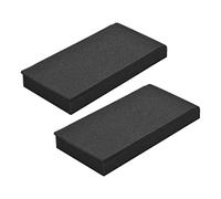 Espuma de Aislamiento Acstico, Diseo Inclinado a Prueba de Amortiguadores de Alta Densidad Aislamiento Acstico Monitor Altavoces 27 14 Cm rea Utilizable (27 x 14 cm