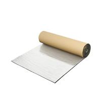 Espuma de aluminio autoadhesiva Alfombrilla aislante for cortafuegos de coche, aislamiento acústico y térmico, revestimiento algodón, autoadhesivo, , 203cm x 100cm, 5mm