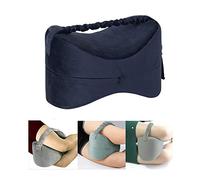 Espuma De Memoria Almohada Ortopédica, Multifuncional Almohada Para Rodillas Con Correa Elástica, Dormir Pierna Rodilla Almohada Para Ciática Alineación Columna Vertebral Y El Embarazo,Blue