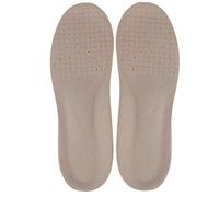 Espuma de memoria ortopédica inserción almohadillas para zapatos cortables plantilla absorción de golpes, H12-P789, Gris y amarillo., M 27cm (US Men's Size 6-9 or Women's Size 7-11)