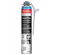 Espuma de poliuretano PENOSIL EASYPEGA adhesiva 60 seg, no expande, pistola y cánula, 750 ml