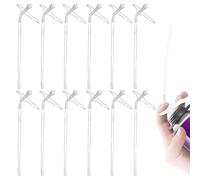 Espuma de poliuretano UIEXAY, 12 tubos de espuma de poliuretano expandida manualmente, aptos para reemplazar boquillas de grupos de gatillo y para proyectos de bricolaje con espuma en aerosol.