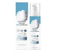 Espuma depilatoria para el cabello, mousse para la piel, disolución del cabello sin esfuerzo, removedor de mechones corporales, uso efectivo para mujeres, hombres, piernas faciales, bikini