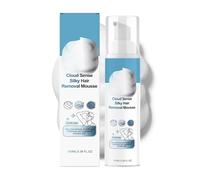 Espuma depilatoria, solución depilatoria en aerosol, depilación corporal con fórmula natural, tratamiento de piel con cuidado hidratante calmante, depilación, para uso en el cui