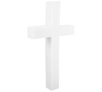 Espuma Floral en Cruz para Tumbas E Iglesias, 44,5 Cm Color Blanco