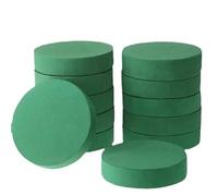 Espuma Floral Redonda 12pcs Wedding Diy Flower Floral Fresh Blocks Foam Mud Bricks Dry Wet Arrangement Sponge Para Bodas, Pasillos, Fiestas